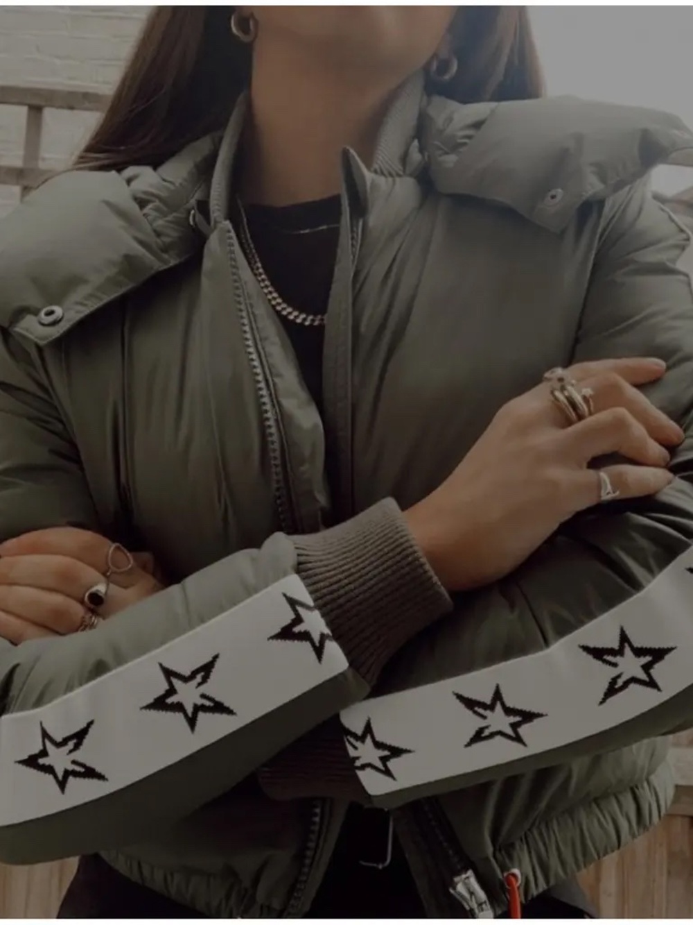 Perfect Moment Green Bomber Jacket - Picture 5 of 6